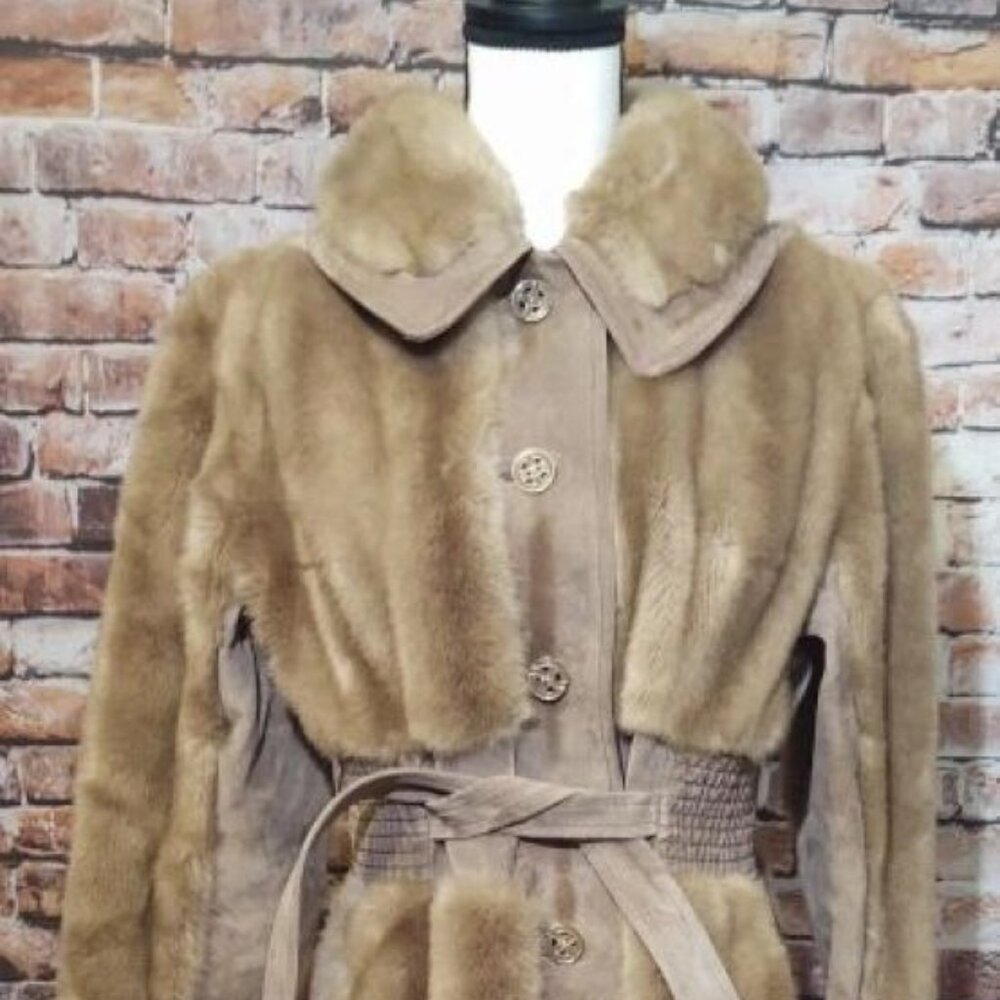 Vintage Lykafur Priscilla Modes Penny Lane Jacket Made In England